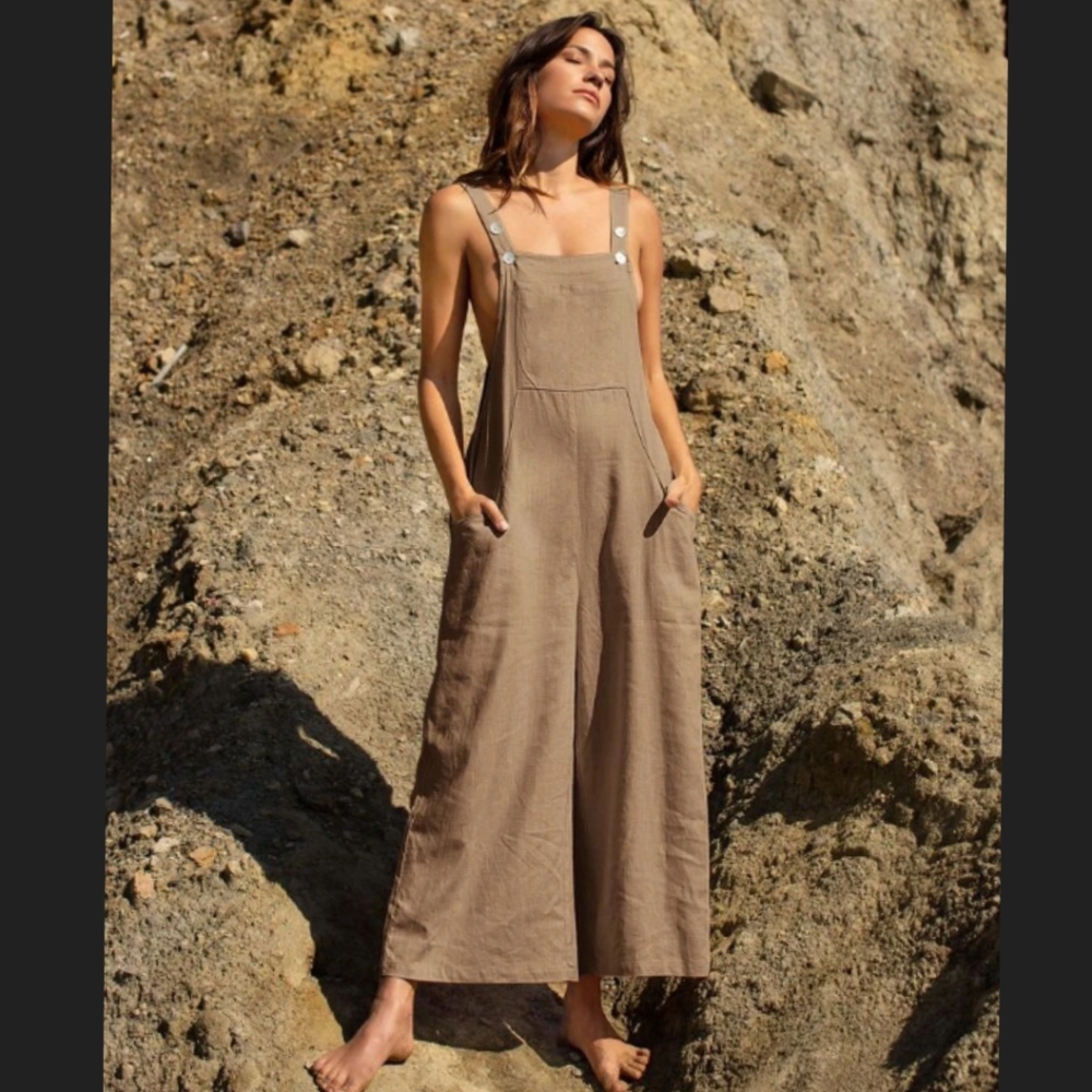 OVERALL LONG WIDE CASUAL